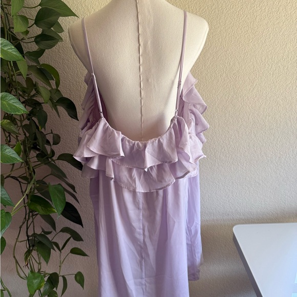 Old Navy Dress Sundress 3XL Lilac Mist Adjustable Straps - Picture 4 of 8
